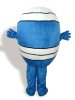 Blue And White Mascot Costume