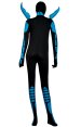 Blue Beetle Jaime Reyes Black and Blue Spandex Lycra Zentai Suit