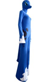 Azure Blue Lycra Spandex Unisex Zentai Suit A032 - Best Profession Cosplay  Costumes Online Shop