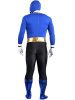 Blue Power Rangers Spandex Lycra Zentai Costume