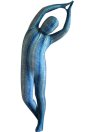 Blue Snake Skin Printed Kids Zentai Suit