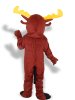 Brown Deer Mascot Costume With Tail
