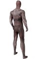 Brown Husky Petsuit Dye-Sub Spandex Lycra Costume