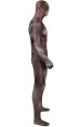 Brown Husky Petsuit Dye-Sub Spandex Lycra Costume