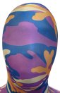 Camo Zentai Hood | Purple, Yellow and BLue