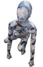 Camouflage Zentai Suit | White and Blue Spandex Lycra Zentai Suit Camouflage Zentai Suit | White and Blue Spandex Lycra Zentai Suit