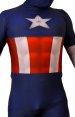 Captain America Costume | Printed Spandex Lycra Zentai Suit