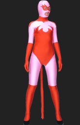 Catwoman-Pink and Red Full Body Spandex Lycra Zentai Suit Catwoman-Pink and Red Full Body Spandex Lycra Zentai Suit