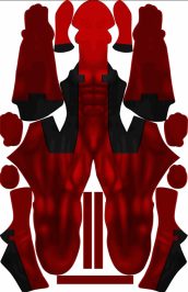 Classic Deadpool Printed Dye-sub Spandex Lycra Costume
