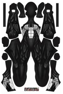 Classic Symbiote 18 S-guy Dye-Sub Spandex Lycra Costume