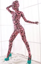 Cool Multi Color Unisex Leopard Printed Animal Zentai Suit