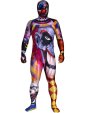 Crazy Clown Printed Spandex Lycra Costume
