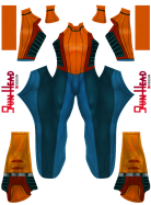 Custom Ratchet Printed Spandex Lycra Costume