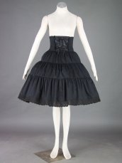 Cute Black Lolita Middle-dress 2G