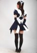 Cute Blue Coffee Shop Waitress Cosplay Lolita Dress 12G