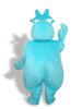 Cute Blue Mascot Costume