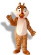 Cute Squirrel With Two Teeth Mascot Costume