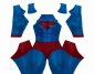CW Kingdom Come Superman Printed Spandex Lycra Costume
