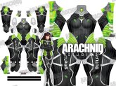 D VA HOUSTON OUTLAWS Dye-Sub Printed Spandex Lycra Costume D VA HOUSTON OUTLAWS Dye-Sub Printed Spandex Lycra Costume