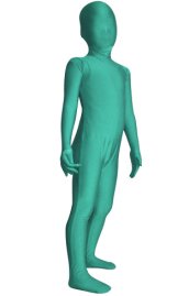 Dark Green Kid Full Body Suits