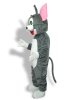 Dark Grey And Pink Mice Mascot Costume