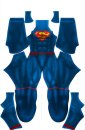 DC Rebirth Superman V1 Dye-Sub Costume