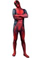 Deadpool Dye-Sub Spandex Lycra Costume with Lenses Glued