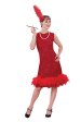 Elegant Lady Black/Red Adult Halloween Costume