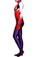 Evangelion Costume | Red and Purple Spandex Lycra Zentai Suit