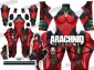 FIERY D VA Overwatch Dye-Sub Printed Spandex Lycra Costume