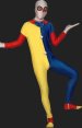 Four Color Full-body Lycra Spandex Clown Suit