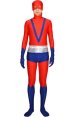 Giant Man Costume | Red and Royal Blue Super Hero Lycra Zentai Costume