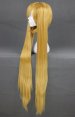 Gold Long Double-polytail Cosplay Wig!VOCALOID! Miku's Cosplay Wig!