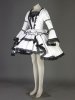 Gorgeous Black Cosplay Lolita Dress With Black Lace Trim