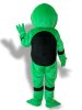 Green And White Teenage Mutant Ninja Turtles Mascot Costume