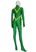 Green and Yellow Spandex Lycra Superheor Catsuit