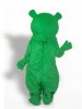 Green Dummy Bear Mascot Costume