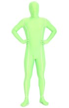 Green Glow in Dark Spandex Lycra Zentai Suit