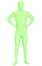 Green Glow in Dark Spandex Lycra Zentai Suit