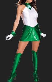 Green Lantern Costume | Shiny Metallic Costume