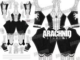 HOMECOMING B&W SPIDER-MAN Dye-Sub Spandex Lycra Superhero Costume