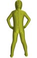 Hunter Green Spandex Lycra Kids Zentai Suit