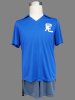Inazuma Eleven-Blue And Light Grey Blue Boy's Summer Soccer Uniform