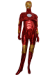 Iron Man Costume | Gold and Red Shiny Metallic Super Hero Zentai Suit
