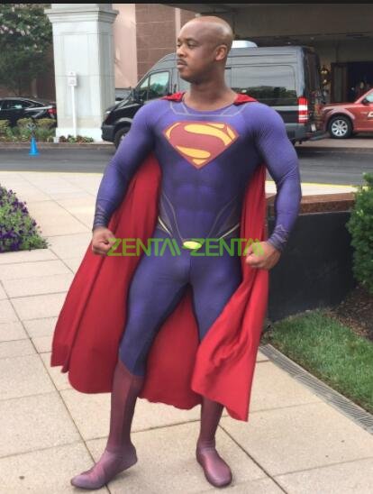 Man of Steel SUPERMAN Costume for Men – ME SUPERHERO