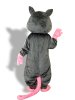Joyful Black And Dark Grey Mice Mascot Costume