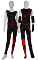 Kane Elite Wrisling Outfit | Black and Res Spandex Lycra Costume