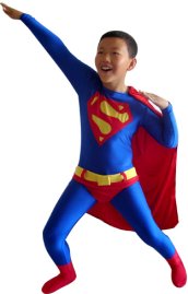Kids Superman Zentai Costume