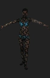 Lace Bodysuit | Black Lace Full Body Suit / Zentai Suit