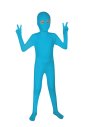 Lake Blue Open Eyes Kids Zentai Suit